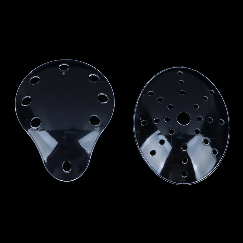 Hot Sale Eye Protection Eye Shield Breathable Single Eye Shield Porous Plastic Transparent Eye Shield Ophthalmic Oval Eye Shield