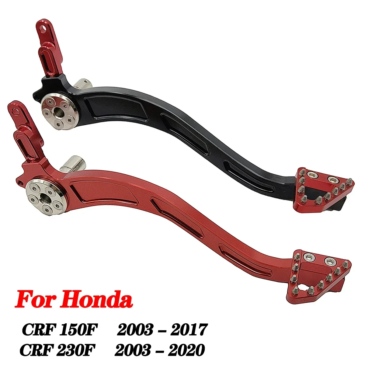 

Motorcycle CNC Aluminum Rear Brake Pedal Lever For Honda CRF 150F 230F CRF150F CRF230F 150 230 F 2003-2020 Enduro Dirt Pit Bike