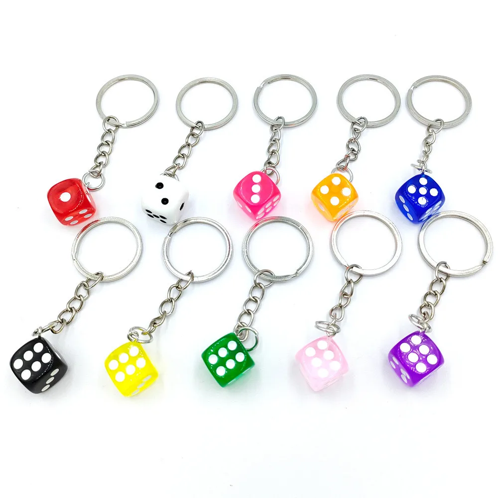 Portachiavi Con Foro In Acciaio Inossidabile 3D Plus Dadi Portachiavi Fai Da Te Personalizzato Portachiavi Da Donna In Acciaio Con Spacco Rotondo Cari
