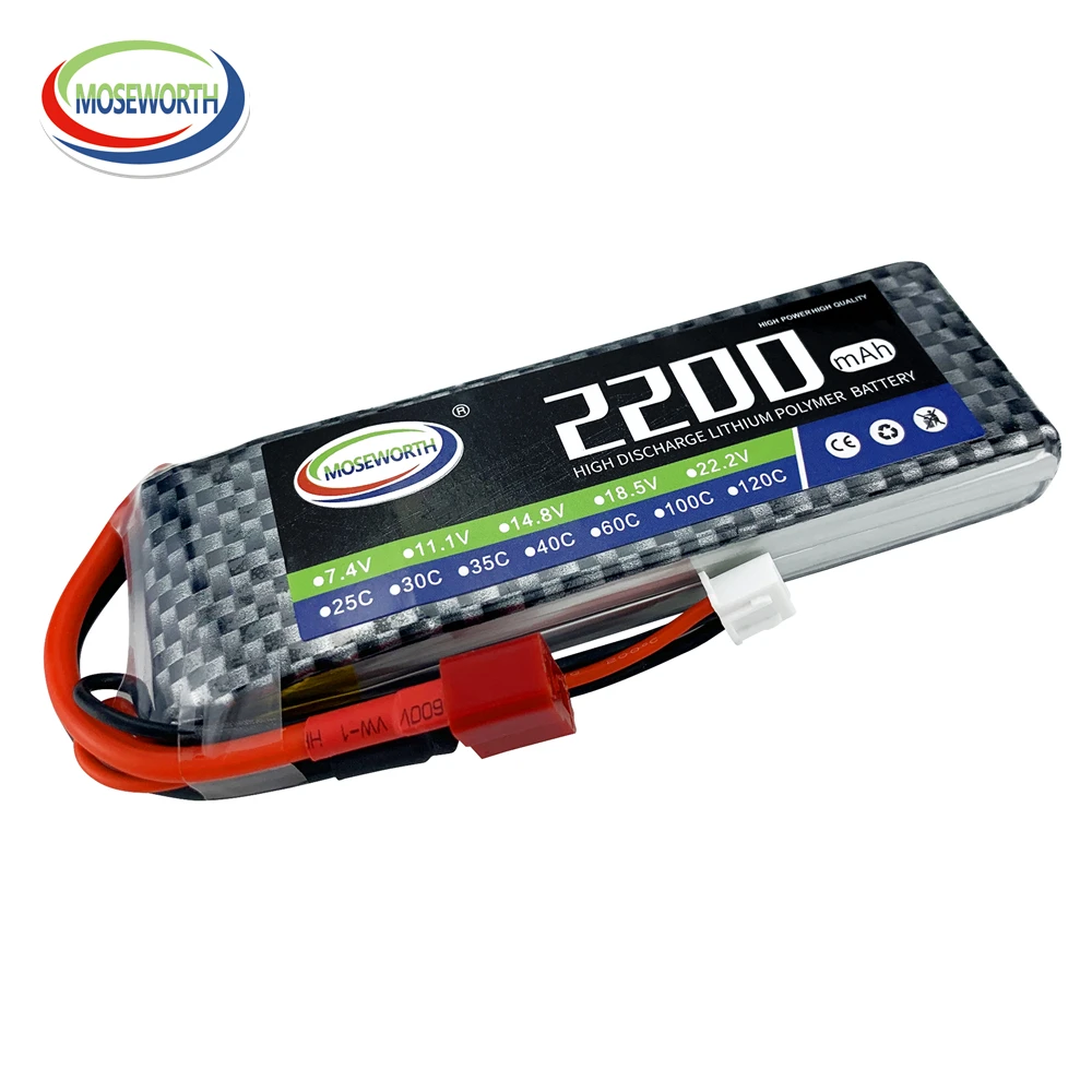 Batería LiPo de 6,6 V 2200 Mah para Futaba 14SG 18SZ 16SZ T8J RC Transmisor Receptor Control Remoto Batería de Litio para Capacidad de Reemplazo 2200 Mah Esta Batería Ofrece