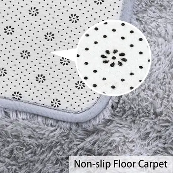 Thicken Dense Plush Carpet Decoration for Room Decor Large Area Rug Fluffy Warm Winter Carpets Floor Mat for Living Room Bedroom 6