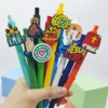 10PCS religious modeling patch pen, religious belief theme gender-neutral pen, personalized writing gift pen, ballpoint pen rand 1