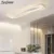 Minimalist Ultra parlak tavan ışıkları ev dekorasyon oturma odası yatak yemek odası koridor balkon kapalı avize fikstür