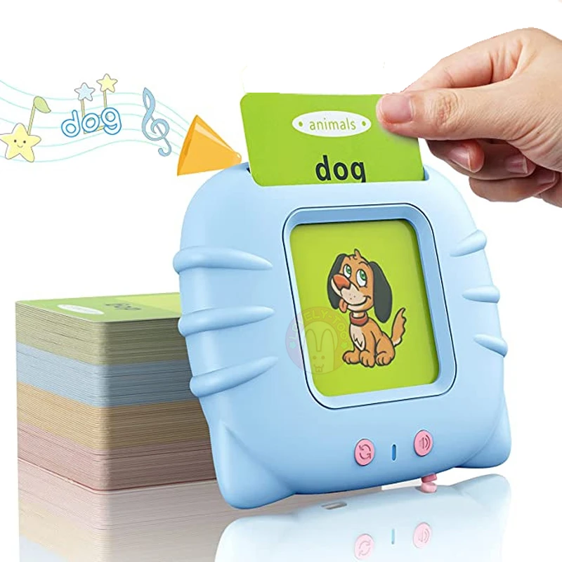 Preschool Education Toys for Kids 2-6 Years Reading Gadget Sight Words Games Talking Flash Cards Learning English Machine 3