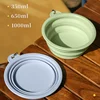 Dog Feeders Folding Silicone Bowl Outdoor Travel Foldable Portable Cat Dog Food Water Container Feeding Tray Bowl Pet Supplies 1