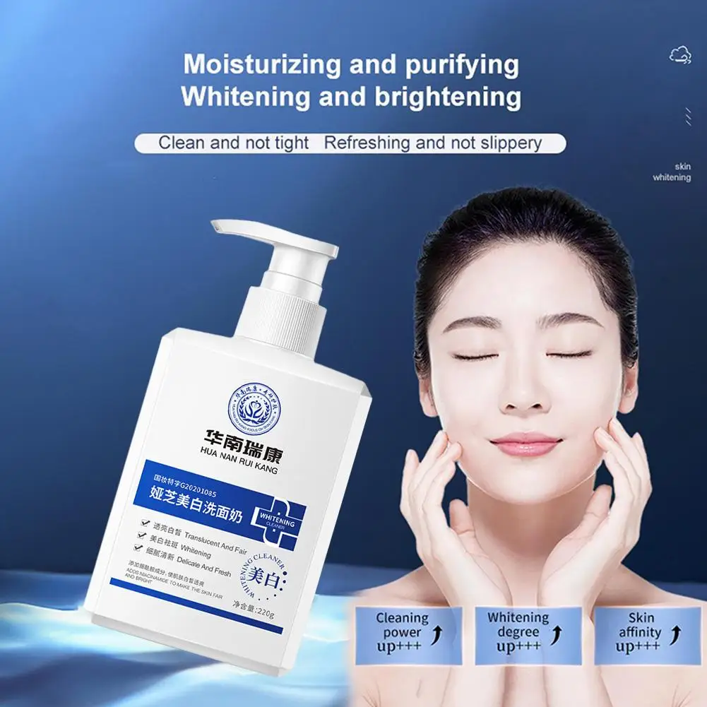 

Whitening Cleanser Brightening Facial Cleanser Refreshing Facial Cleanser Control Niacinamide Oil Drop Cleaning Shipping De R4Y2