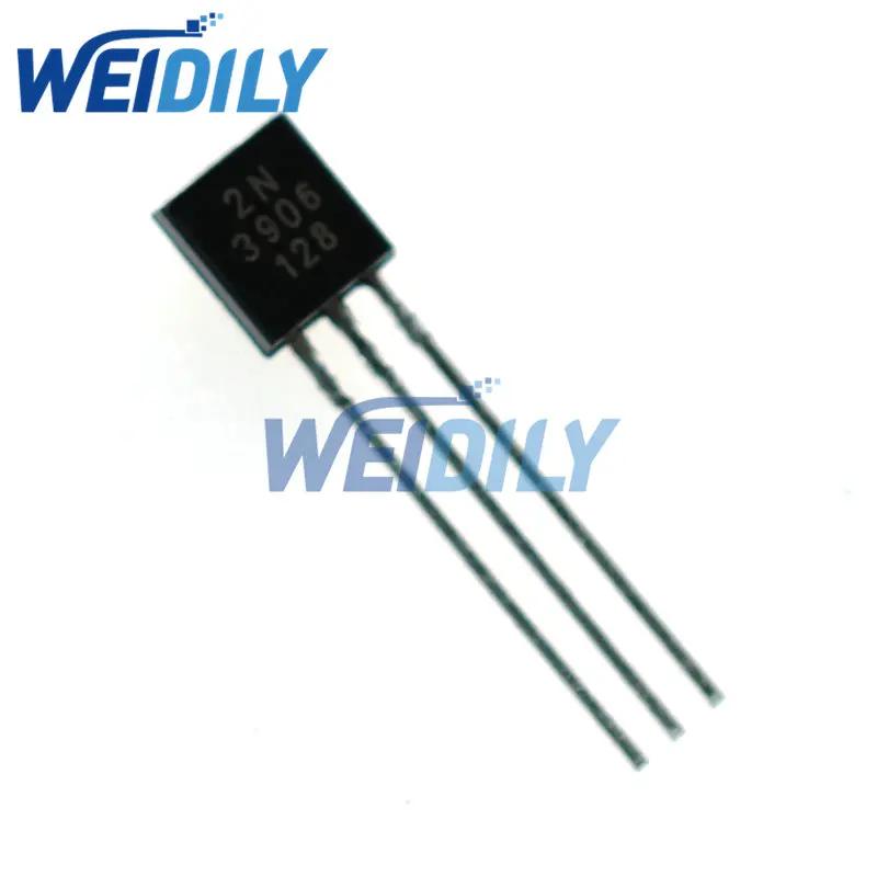100PCS 2N3906 3906 TO-92 0.2A 40V PNP Triode Transistor New
