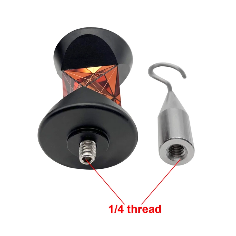 Mini 360 Degree Prism For Leica Total Station GRZ101S Type With Hook