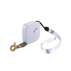 Retractable Automatic 2M Pet Leash with Traction Control (WHITE)