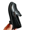 2-8Y Children's British Leather Shoes Spring New Versatile Comfortable Boys' Girls Black Single Shoes Retro Soft Leather  Shoes 6