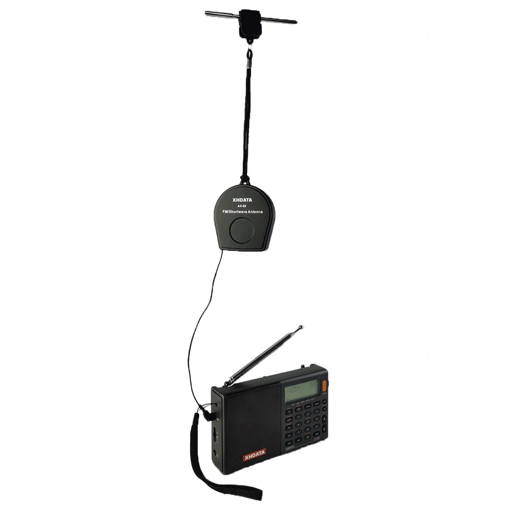 XHDATA AN-80 External Antenna Suitable with all Radio Receiver Enhance SW band