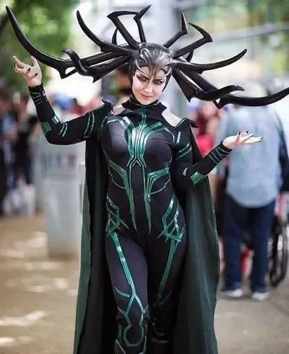 Hot Toys Marvel Movie Thor. Hella Cospaly Tuta Halloween Zentai Halloween Party Costumes Set