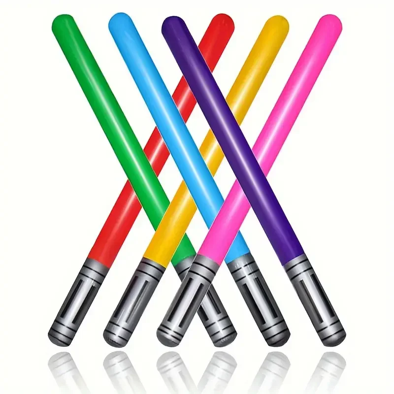 Inflatable Toy New Kids Inflatable Lightsaber Laser Sword Toy 100cm Inflatable Stick Pvc Sword for Children Gift inflatable toy inflatable lightsaber sword toy