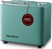 20-IN-1 Bread Maker, Dual Heater Bread Machine Metal Material & Nonstick Ceramic Pan Compact Bread Maker Machines 1