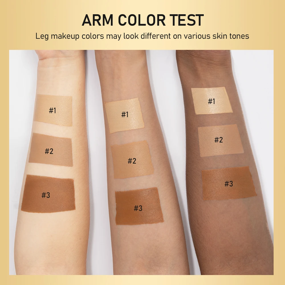 Waterproof Body Foundation Concealer Legs Foundations Makeup Lakerain Whitening Cream Body White Foundation for Face Tonal Brown