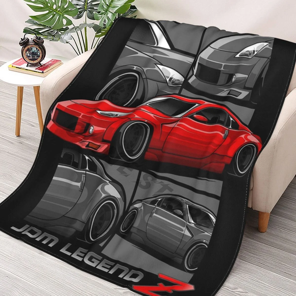 

Фланелевое ультрамягкое теплое одеяло для пикника 350Z, Fairlady Z, Z33, JDM Legend Z