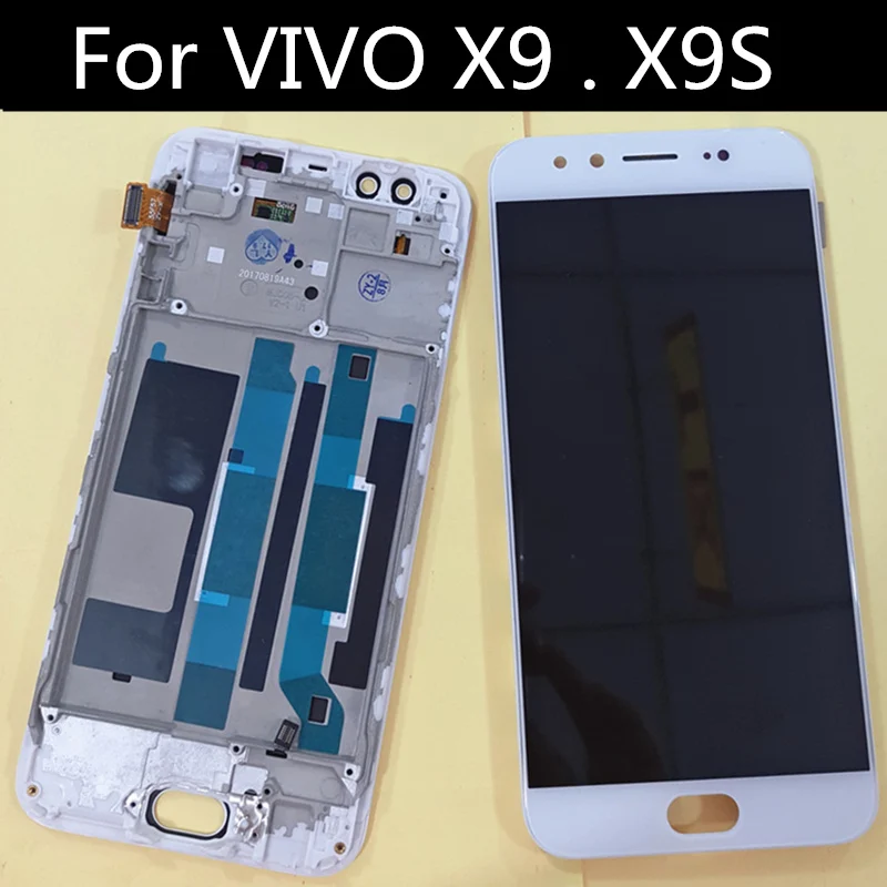 

ЖК-дисплей с сенсорным экраном и рамкой для VIVO X9/X9S/X9L, дигитайзер в сборе, Сменные аксессуары для X9SL 5,5"