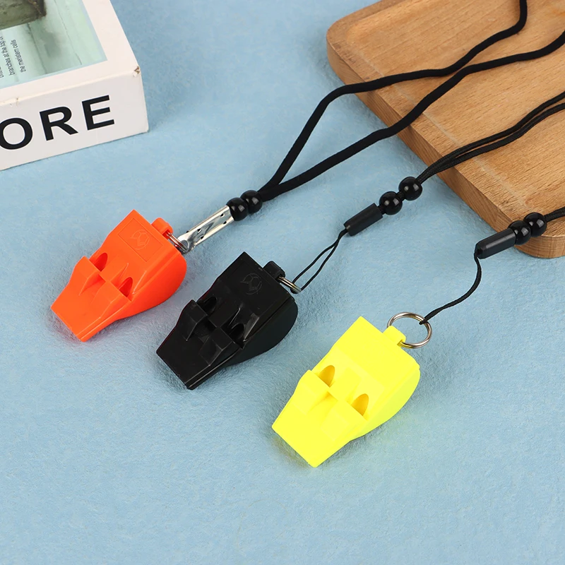 Soccer Football Basketball Sports Whistles 120 DB Three Chamber Referee Whistles Sports Training Supplies