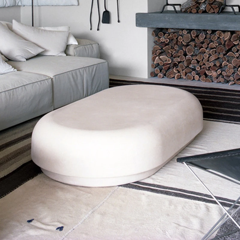 

Capsule coffee table living room small apartment Nordic cream style wabi-sabi homestay storage table INS net red