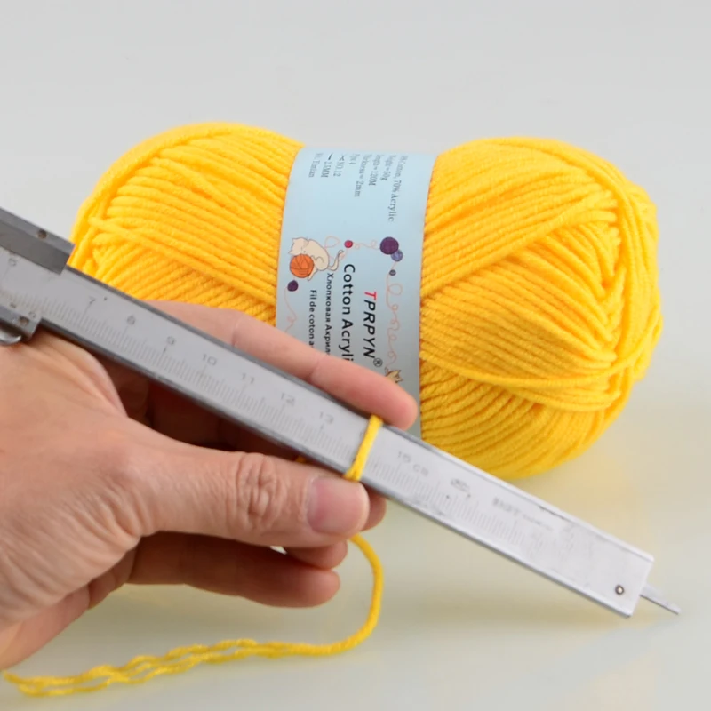TPRPYN 1Pc 50g Crocheting Milk Cotton Yarn for hand knitting Acrylic Crochet yarn Fingering sock yarn to knit DIY Amigurumi line 3