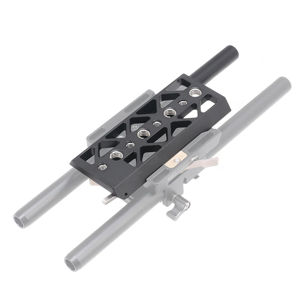 5/8/10 Inch Dovetail Plate With 3/8 1/4 Screw Hole For Tilta Standard Lightweight Bottom Plate Camera Tripod Mounting Plat FOTGA camera tripod plate,camera mount plate,camera base plate