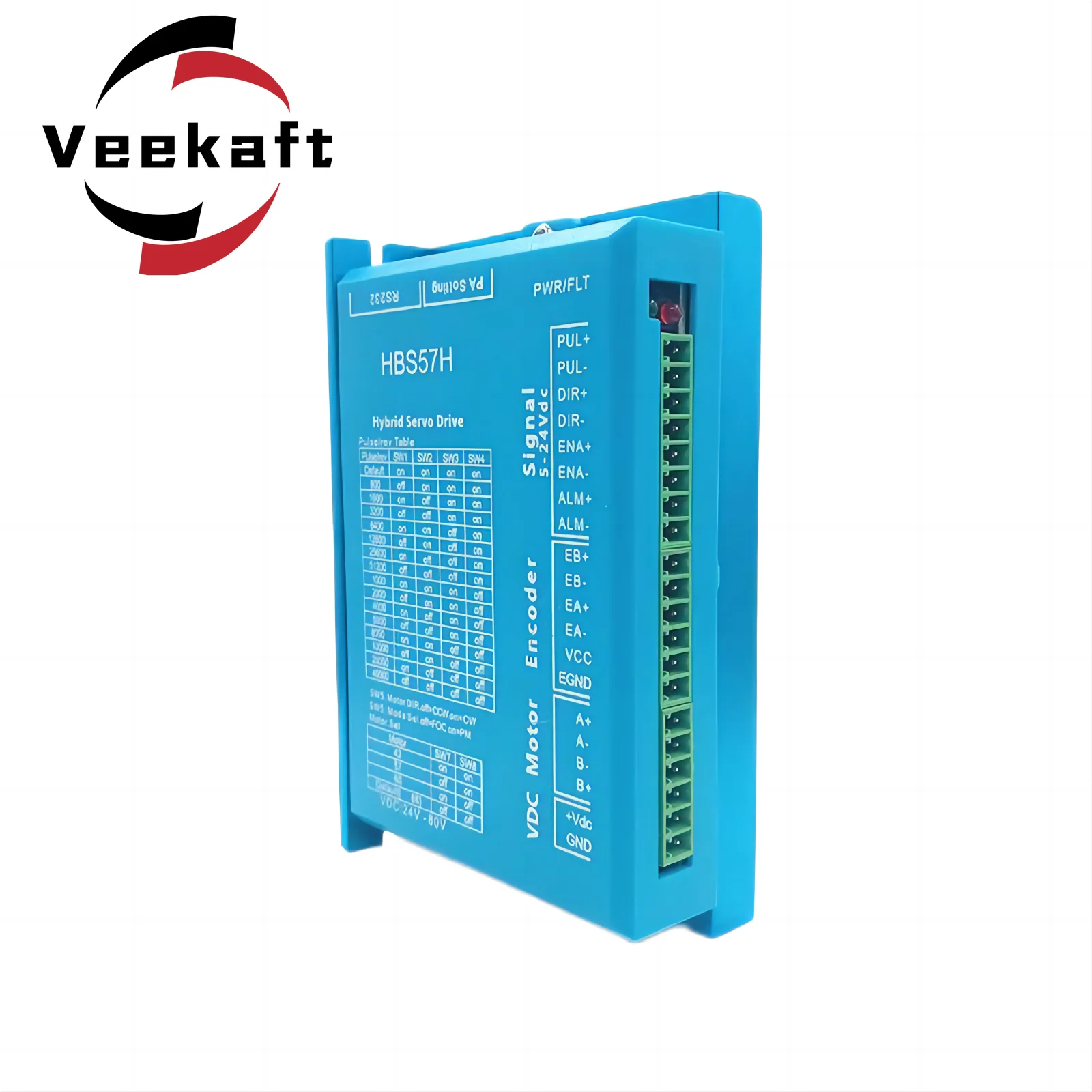 

Высокопроизводительный Гибридный Серводвигатель HBS57H, постоянный ток 24-80 в 5 А для Nema17 Nema23 Nema24 Motor