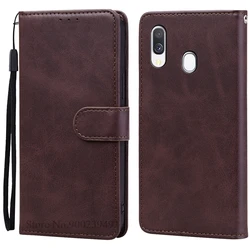 Elegant Leather Flip Wallet Phone Case with Magnetic Closure - Premium Protective Cover (Coffee)
