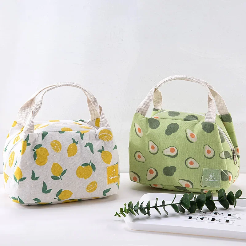 Insulated Thermal Lunch Bag - Portable Picnic Tote