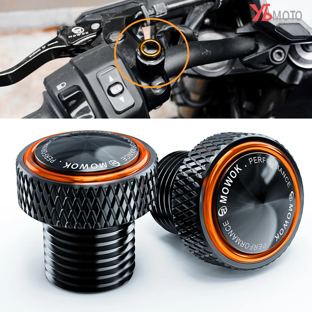 Motorcycle Mirror Hole Plugs M10*1.25 rear Mirror Hole Plugs Bolts screws KTM Duke 390 1290 790 890 690 1090 1190 990 125 250 Duke1290 Duke390