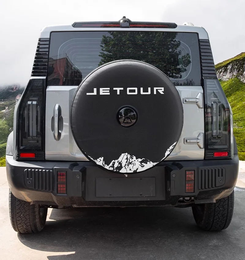 غطاء جلد للاسبير – JETOUR Traveler T2 (موديلات 202...