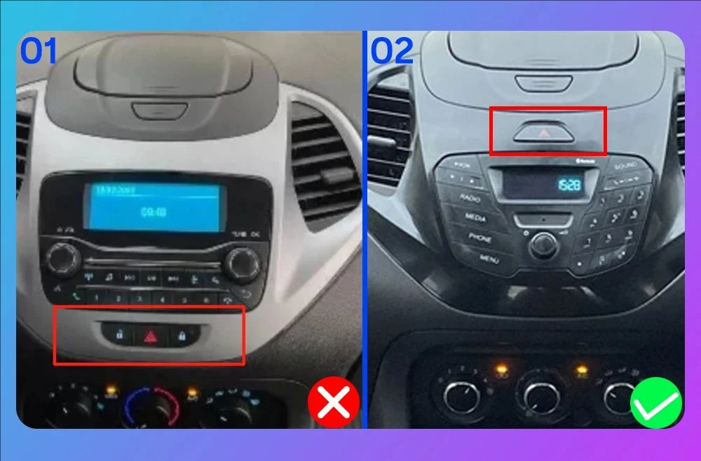 Android 16 Carplay Auto Car Radio For Ford FIGO KA