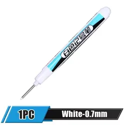 White Permanent Marker Pens for Various Surfaces - Art Painting Supplies (1Pcs - 0.7mm)
