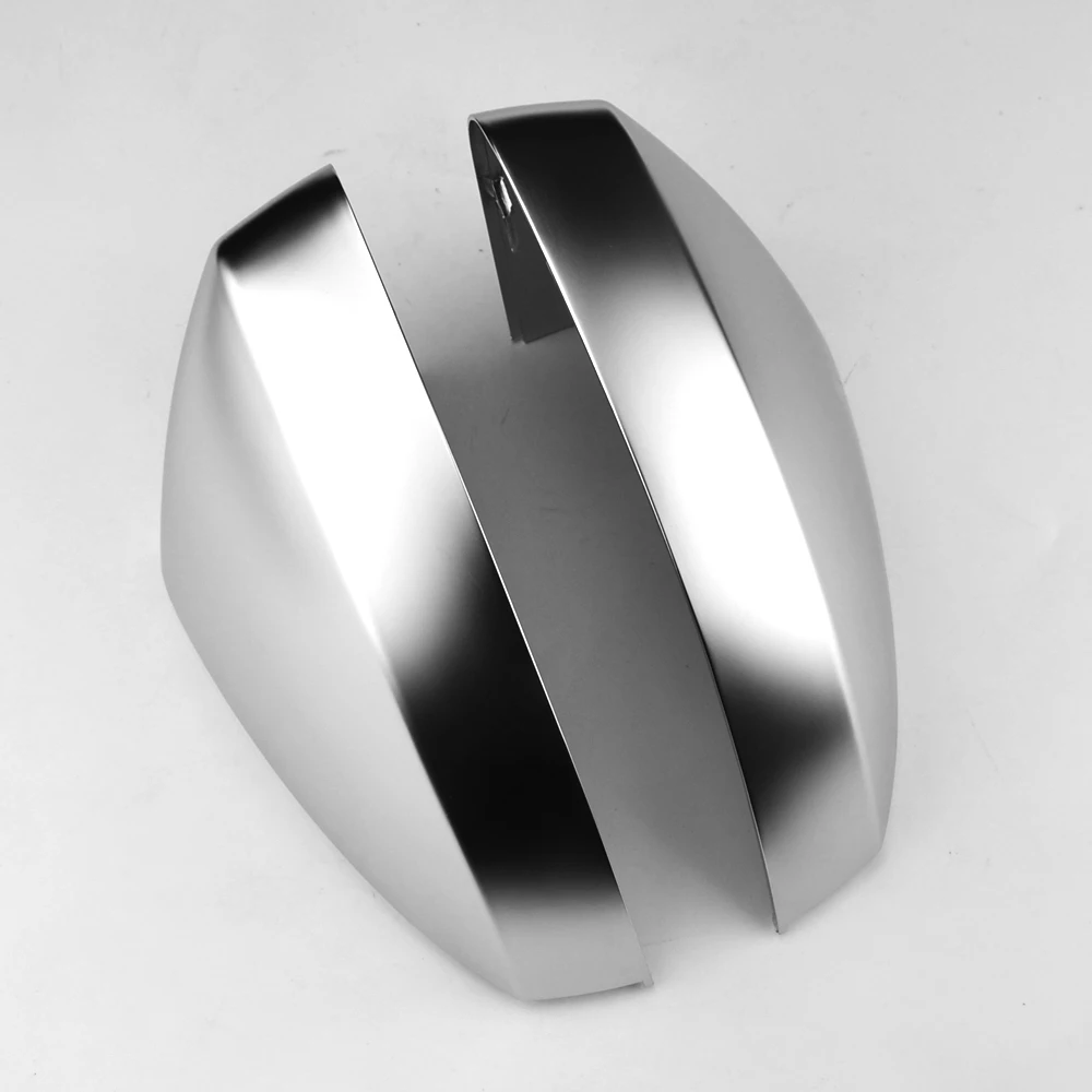 

2pcs Silver Matte Side Mirror Caps for Audi A3 8V S3 Covers chrome Brushed Aluminum 2013 2017 2018 2019 2020 Replace