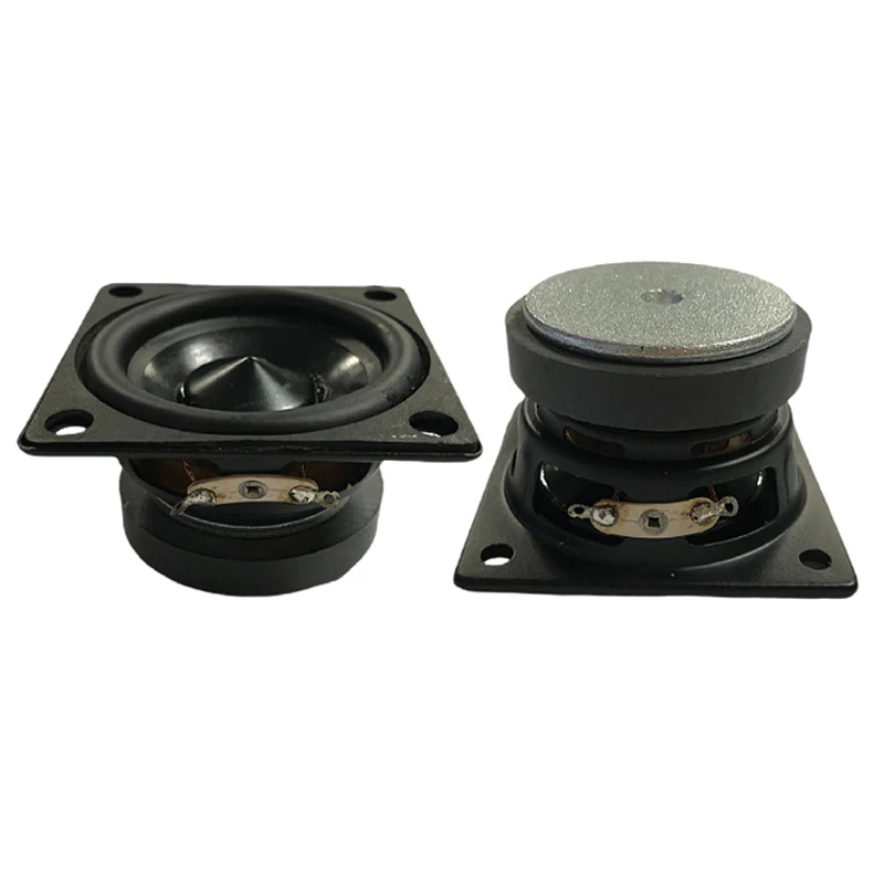 Tenghong 2pcs 57MM 4 8 Ohm 6W Full Range Audio Speaker 16 Core Waterproof Black Aluminum Film 2.25 Inch Home Theater Loudspeaker