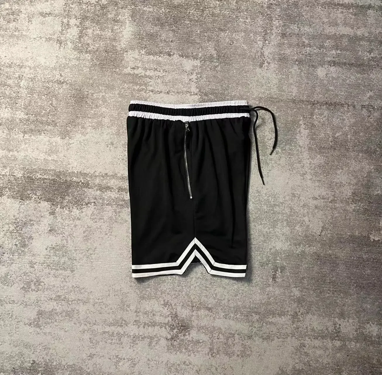 American Street Basketball Shorts Elite Quick Dry Training Five-Quarter Pants Men's DNA Embroidery Sports Wear for Skateboarding
