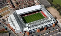 [New] 165pcs/set England Anfield Liverpool Club RU Competition Football Game Stadiums building model toy kids gift original box 2