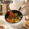 DMWD 3L Multi-function Electric Stir-fry Meal Wok Non-Stick Frying Pan Food Steamer Smart Smoke-free Hot Pot Stew Cooking Heater 3