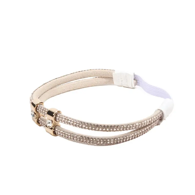 1 paar Strass High Heels Schuhe Band Anti-lose Frauen Diamant Schnürsenkel Anti-drop Ferse Straps Gürtel Bohrer elastische Feste Gürtel – Detail 31