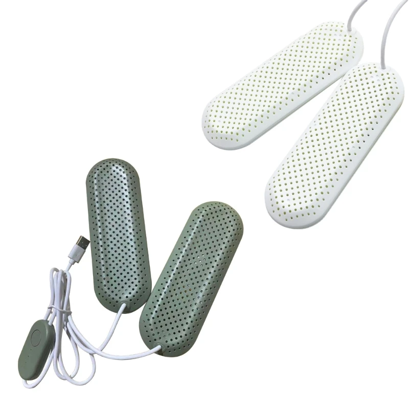 

Portable USB Shoes Dryer Electric Heating Foot Warmers Deodorant Dehumidifying T21C