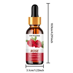 Rose Hip Essential Oil for Face Firming, Body Moisturizing, and Hair Nourishing