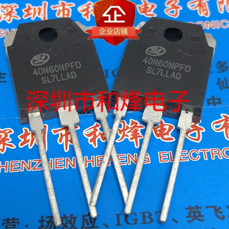 

5PCS-10PCS 40N60NPFD SGT40N60NPFD TO-3P 600V 40A NEW AND ORIGINAL ON STOCK