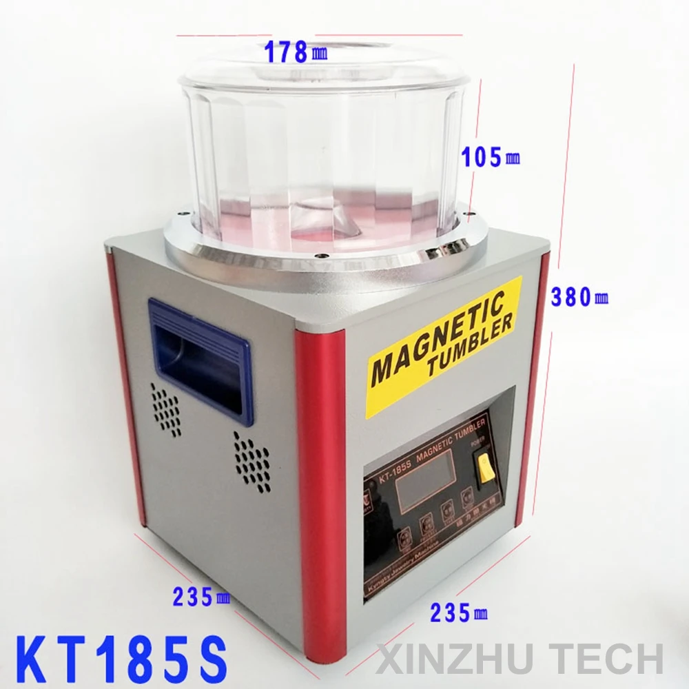 KT-100磁気タンブラージュエリーポリッシャーフィニッシャースーパー