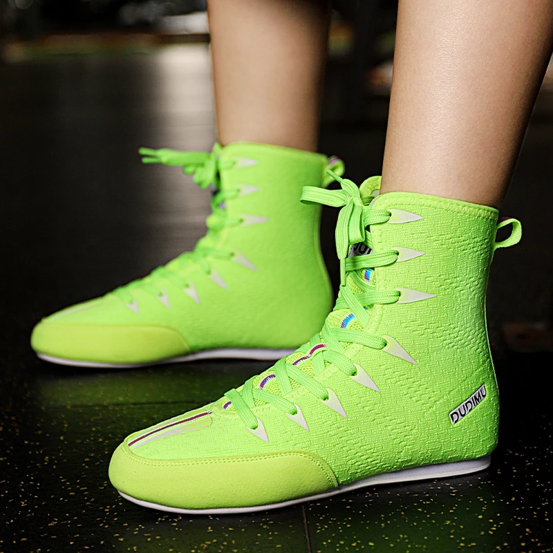 Boxing Shoes Breathable and Comfortable Children's Boxing Shoes High-top Protective Designed For Children