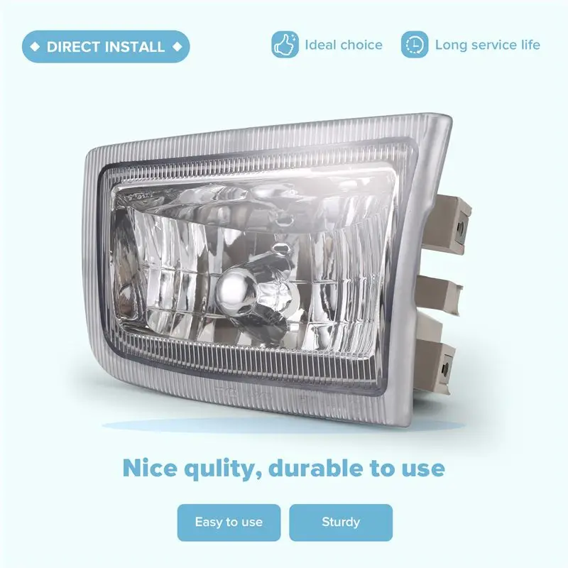 AT-Car 프론트 범퍼 안개등 어셈블리 전구 없음 토요타 랜드 크루저 프라도 90 FJ90 3400 1996-2003용