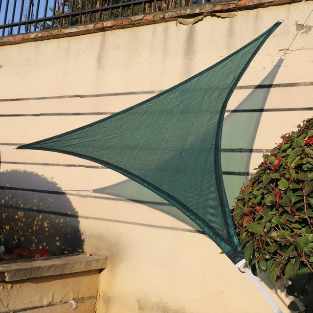 Blackish Green Triangular Awning Anti-uv Exterior Shadow Fabric