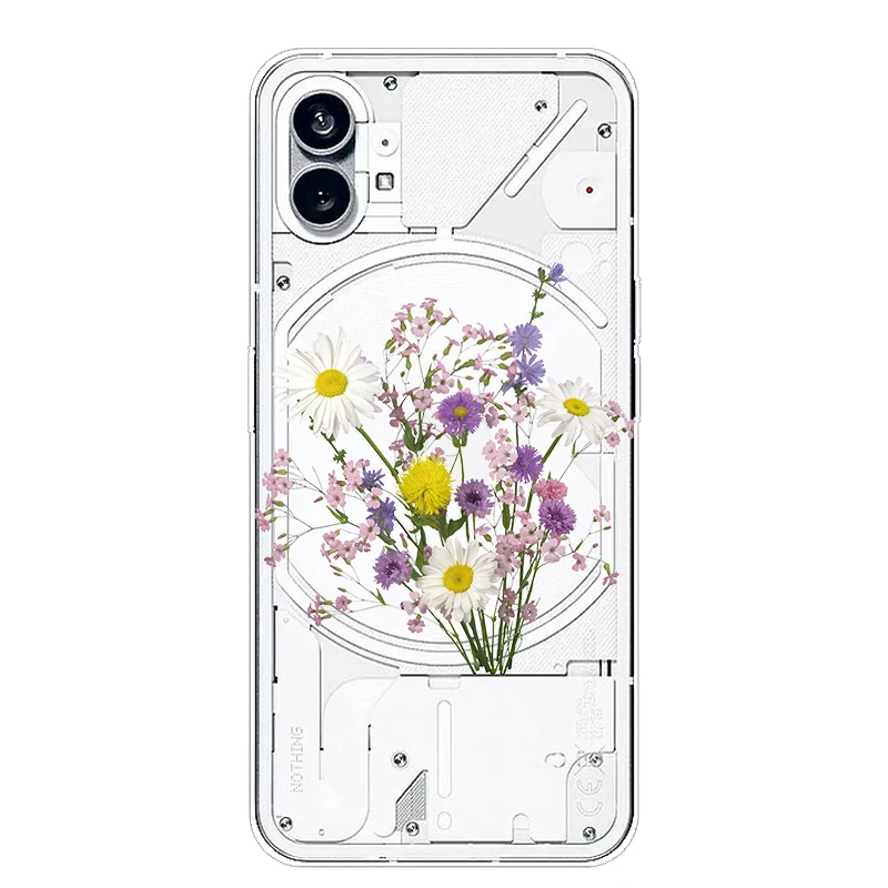 Silicone Soft Cute Transparent Protective Case - Clear TPU Cover