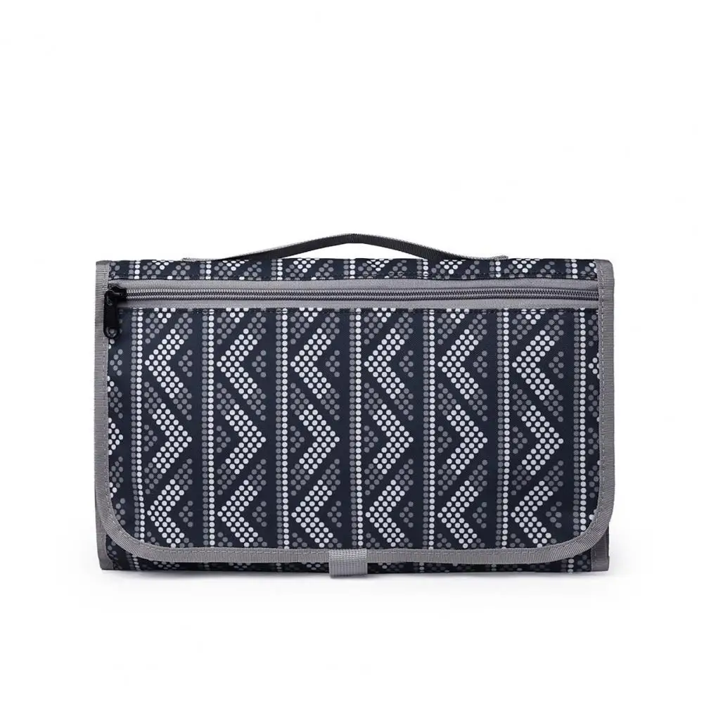 Travel-friendly Baby Changing Pad Diaper Bag Changing Pad with Storage Pockets Travel Diaper Bag with Waterproof for Baby