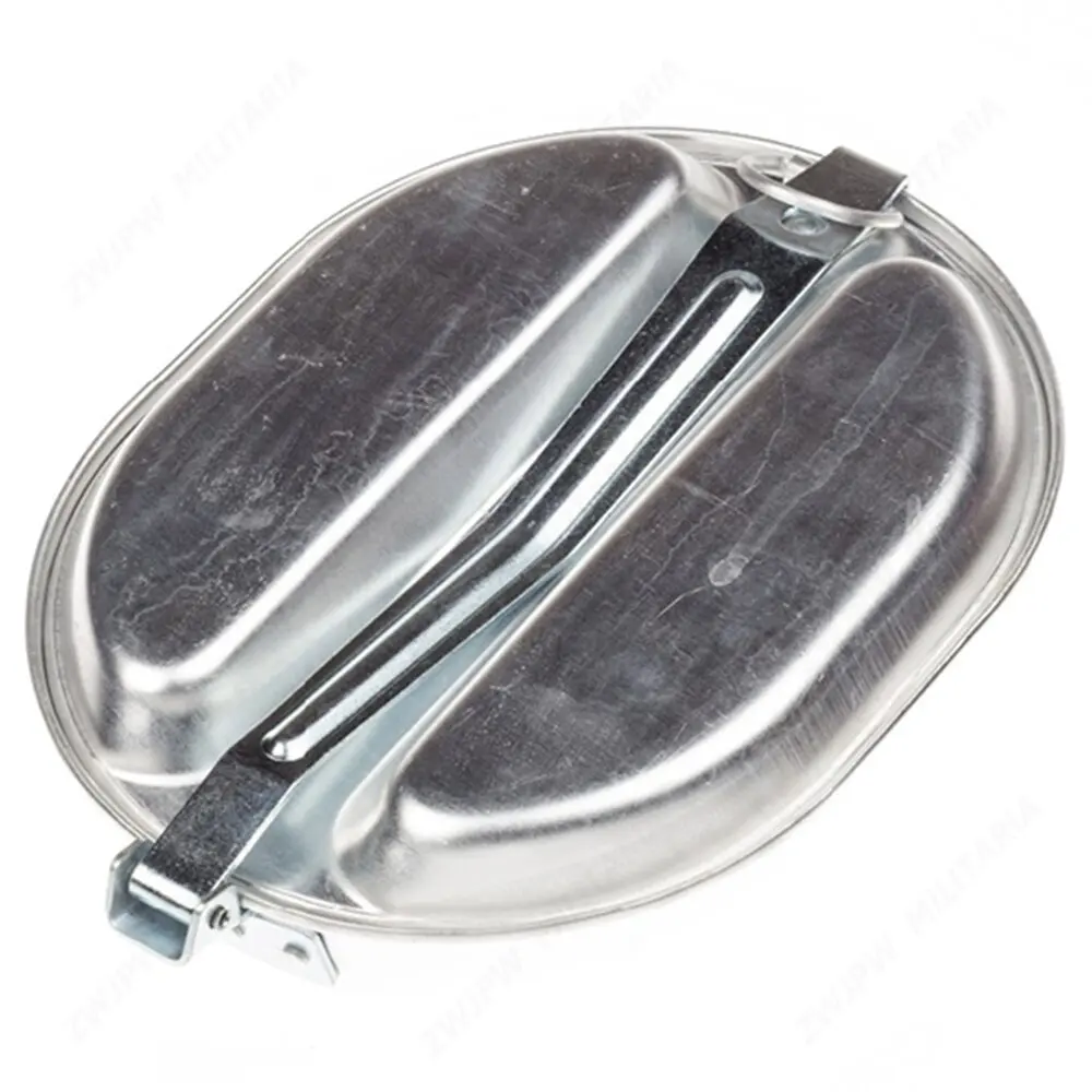 WWII US G.I. MESSTIN MESS TIN 1942 ALUMINIUM MESS TIN LUNCH BOX