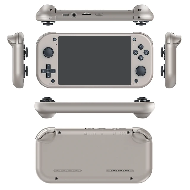BOYHOM M17 Retro Handheld Video Game Console Open Source Linux System 4.3 Inch IPS Screen Portable Pocket Video Player 64GB 4