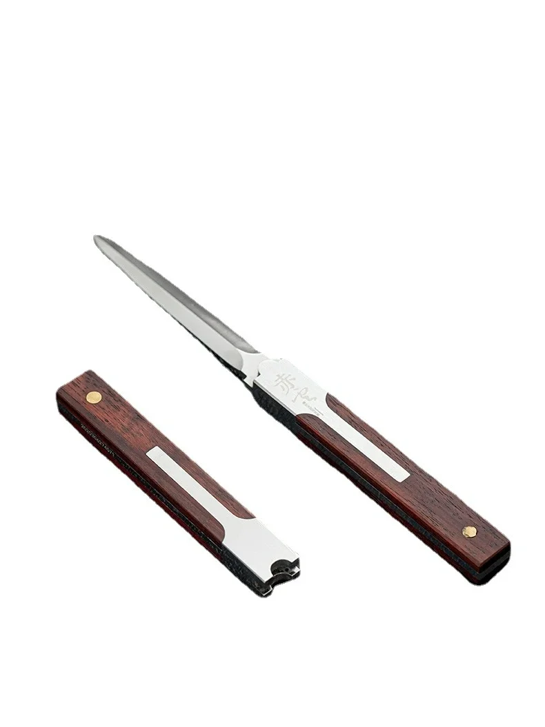 Tea Knife Handmade Tea Needle Sword Pu'er Knife Damascus Awl Stainless Steel Utensils Special